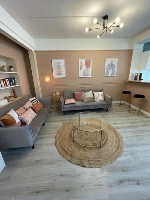 Appartement Spacieux A Deux Pas Du Centre 랭스 외부 사진